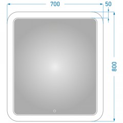 Зеркало Alavann Vanda Lux 70