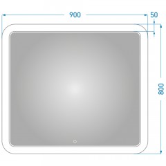 Зеркало Alavann Vanda Lux 90