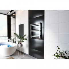 Полотенцесушитель Lemark Melange LM49607 П7 500x600 хром