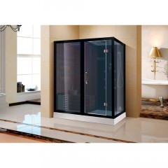 Душевая кабина Cerutti Albano Nero K9752L black с сауной