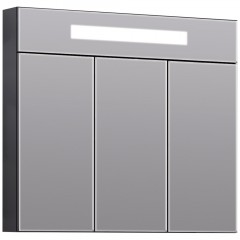 Зеркало-шкаф Opadiris Кристалл 90 антрацит 00-00003653