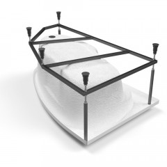 Ванна акриловая Cersanit Joanna 150x95 L