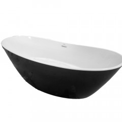 Ванна акриловая Cerutti Bella GM1337W/B