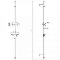 Душевая стойка Lemark LM8063C
