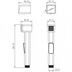 Гигиенический душ Lemark LM8089C