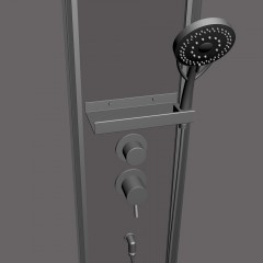 Душевая кабина Timo Ilma 701 Black