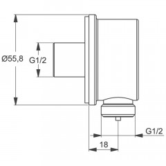 Душевая система Ideal Standard Ceraflex BC447AA