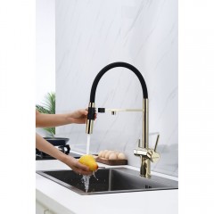 Смеситель для кухни Paulmark Magneto Ma213118-G