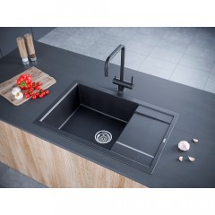 Мойка кухонная Paulmark Verlass PM317850-BL