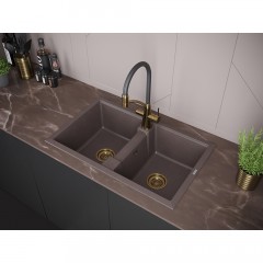 Мойка кухонная Paulmark Tandem PM238150-CO
