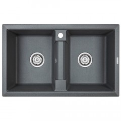 Мойка кухонная Paulmark Tandem PM238150-DG