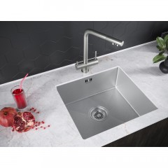 Мойка кухонная Paulmark Vista PM304444-BS