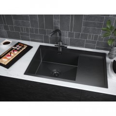 Мойка кухонная Paulmark Kroner PM217851-GML