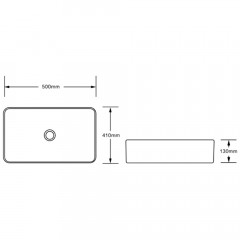Раковина накладная SantiLine SL-1051MR