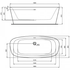 Ванна акриловая Ideal Standard Dea K8721V3