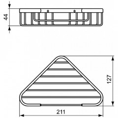 Полка металлическая угловая Ideal Standard Iom A9105XG
