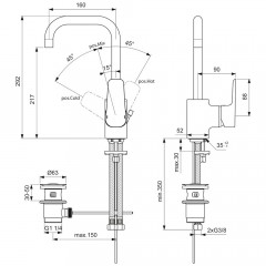 Смеситель для раковины Ideal Standard Ceraplan III B0706AA