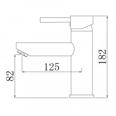 Смеситель для раковины Comforty FC018A-CMT