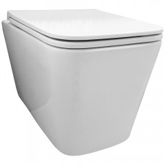 Инсталляция Geberit Duofix 458.128.21.1 + унитаз Fubini FB002 безободковый с сиденьем