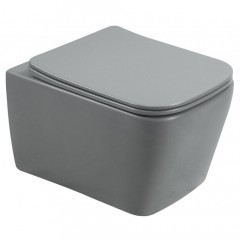 Инсталляция Grohe Rapid SL 38772001 + унитаз SantiLine SL-5007MG безободковый с сиденьем