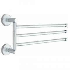 Полотенцедержатель тройной поворотный Felice Idilio R 1024 BL cromo bianco