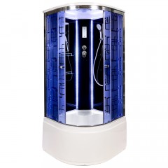 Душевая кабина Deto BM4510LEDBLACK