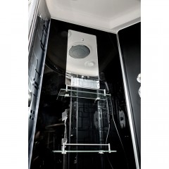 Душевая кабина Deto BM4510LEDBLACK