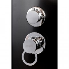 Душевая кабина Deto BM4510LEDBLACK