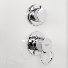 Душевая кабина Deto EM4516LED+GM