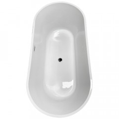 Ванна акриловая Cerutti Chika Nero CT8559