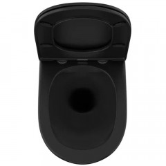 Инсталляция Grohe Rapid SL 38772001 + унитаз OWL Vind Cirkel-H Matt Black OWLT190305 безободковый с сиденьем