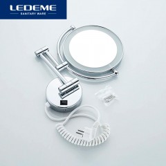 Зеркало косметическое настенное Ledeme L6508D