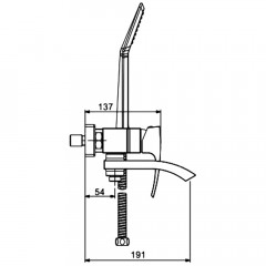 Смеситель для ванны Gappo Jacob G3207-6