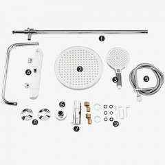 Душевая система Gappo G03-8 G2403-48