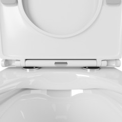 Инсталляция Geberit Duofix 458.125.21.1 + унитаз OWL Vind Ruta-H OWLT190304 безободковый с сиденьем