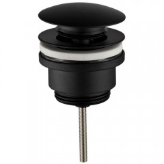 Донный клапан Kern A-2091 black