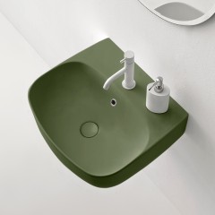 Раковина Kerasan Nolita 50 verde muschio 534011