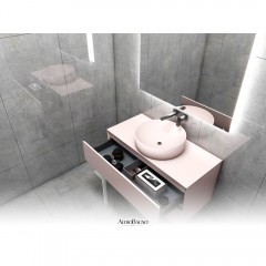 Тумба с раковиной AltroBagno Calabria 800