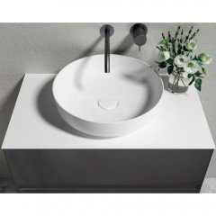 Тумба с раковиной AltroBagno Calabria 800 matte black