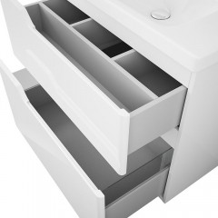 Тумба с раковиной OWL Hella stor 80 белый