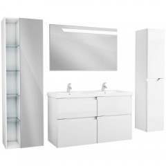 Тумба с раковиной OWL Hella stor 120 белый