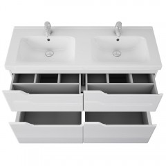 Тумба с раковиной OWL Hella stor 120 белый
