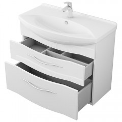Тумба с раковиной OWL Vessla stor 85