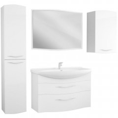 Тумба с раковиной OWL Vessla stor 105