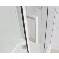 Душевая кабина Frank F408 M white без крыши