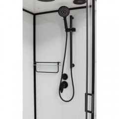 Душевая кабина Frank F409/2 M black