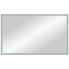 Зеркало Континент Frame standart silver 1000x700
