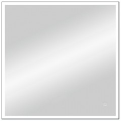 Зеркало Континент Solid standart black 800x800