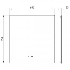 Комплект мебели ASB-Mebel Белмонти 85 белый