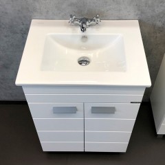 Комплект мебели Comforty Модена М-60 белый матовый